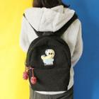 Applique Fleece Backpack