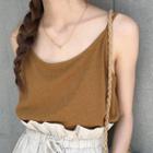 Camisole Top / Drawstring Waist Cropped Pants