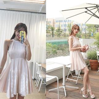 Halter A-line Minidress