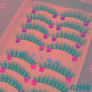 False Eyelashes (10 Pairs) C26 - One Size