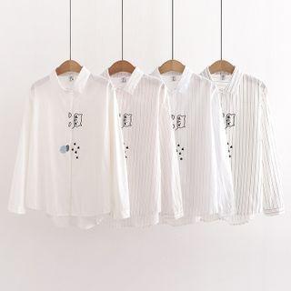 Cat Print Shirt (various Designs)