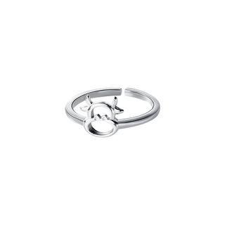 Ox Sterling Silver Ring Silver - One Size