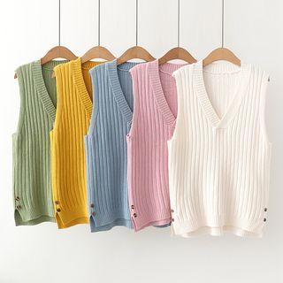 Knit Vest / Cat Shirt