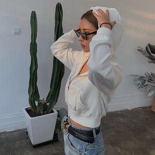 Hooded Crop Jacket