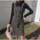 Check Jumper Dress Check - One Size