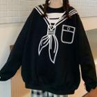 Sailor Print Sweatshirt