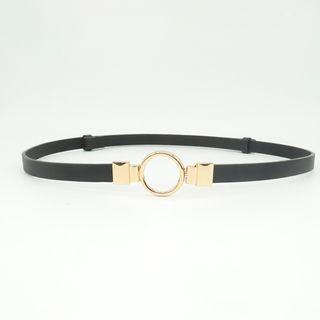 Circle Buckle Belt Z8127black - 100cm