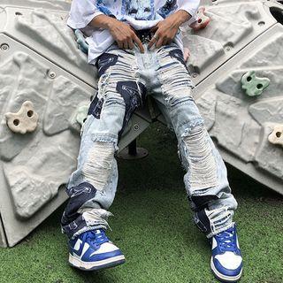 Shift Loose-fit Ripped Jeans
