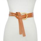 Double Layered Faux Leather Belt