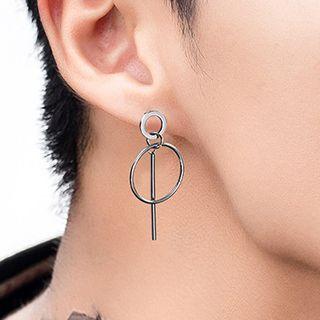 Geometric Stainless Steel Dangle Earring