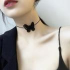 Butterfly Lace Hair Clip / Choker / Set