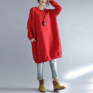 Polka Dot Pullover Dress