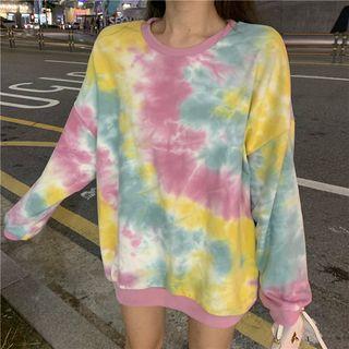 Oversized Tie-dye Sweatshirt