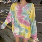 Oversized Tie-dye Sweatshirt