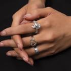Alloy Ring 2181 - Silver - One Size