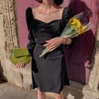 Two-way Sweetheart-neck Dress