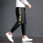 Strap Tapered Pants