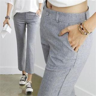 Cropped Summer M Lange Dress Pants