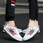 Couple Matching Canvas Embroidered Sneakers