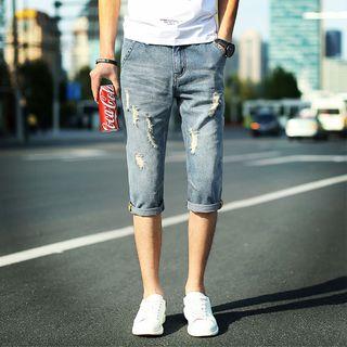 Capri Rip Jeans