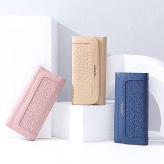 Floral Pattern Long Wallet