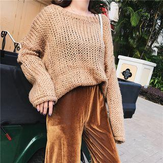 Crewneck Loose Fit Sweater