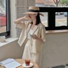 Setup Elbow-sleeve Blazer