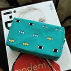 Print Canvas Zip Pouch