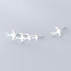 Mismatch Dove Earring