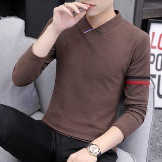 V-neck Sweatshirt / Mock-neck Sweatshirt / Print Sweatshirt