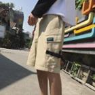 Buckled Cargo Shorts