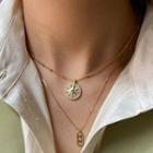 Rhinestone Star Pendant Necklace (various Designs)