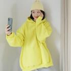 Pile-lined Oversize Hoodie