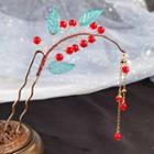 Leaf Headpiece 1 Pc - N35 - Red - One Size