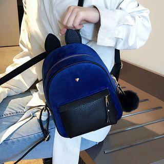 Velvet Ear Accent Mini Backpack