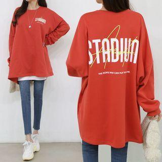 Stadium Letter Sweatshirt