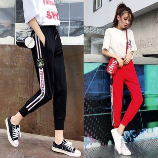 Cat Applique Sweatpants
