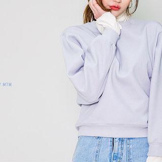 Crew-neck Cotton Sweatshirt