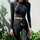 Set: Long-sleeve Rashguard + Swim Pants