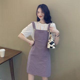 Short-sleeve Top / Overall Dress