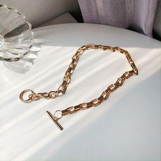 Alloy Choker 1 Pc - Gold - One Size