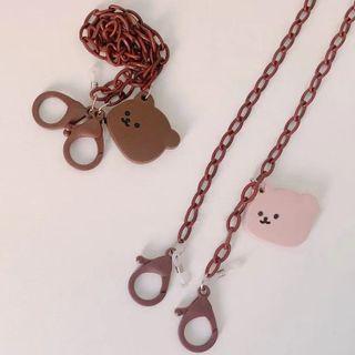 Bear Surgical Mask Chain