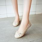 Bow Lace Flats
