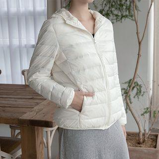 N Efct Hooded Duck-down Jacket
