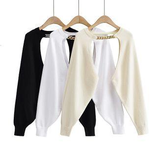 Chained Knit Shrug