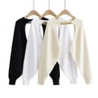 Chained Knit Shrug