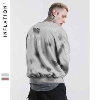 Washed Printed Pullover
