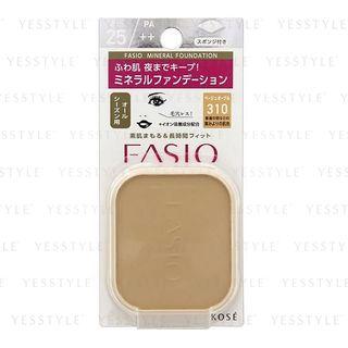 Kose - Fasio Mineral Foundation Spf 25 Pa++ (#310 Beige Ocher) 9g