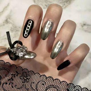 Bow Faux Nail Patch As Shown In Figure - One Size