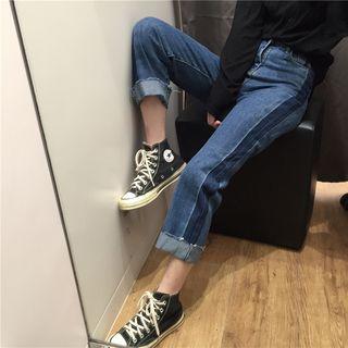 Fray Washed Jeans